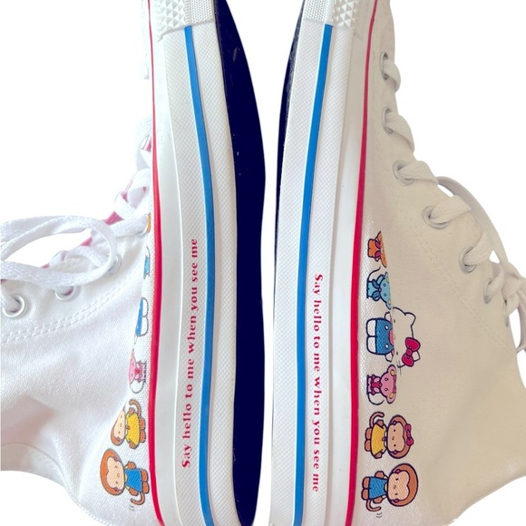 CONVERSE Chuck Taylor Hello Kitty All-Star High Tops - Picture 5 of 12